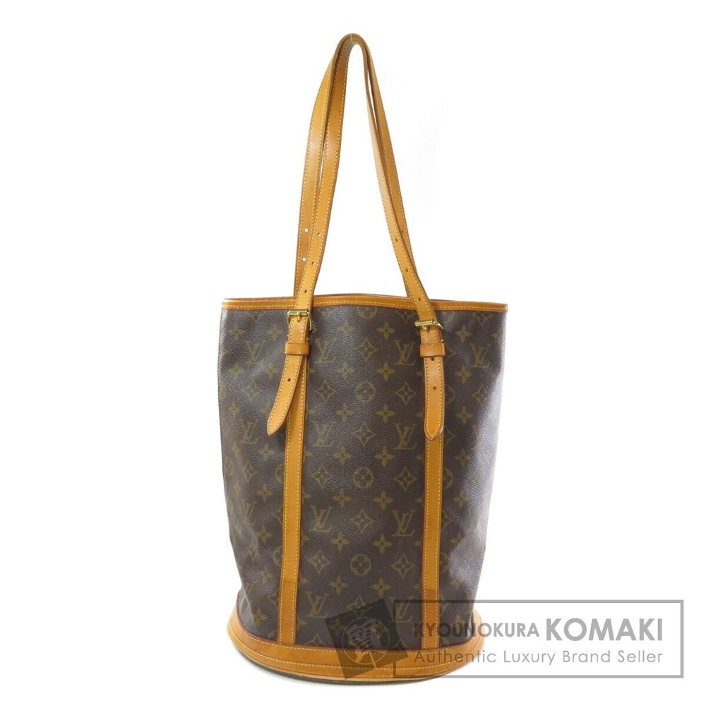 Louis Vuitton Bucket L Monogram Tote Bag Canvas